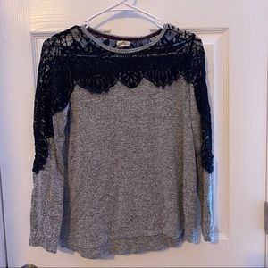Black Lace Top